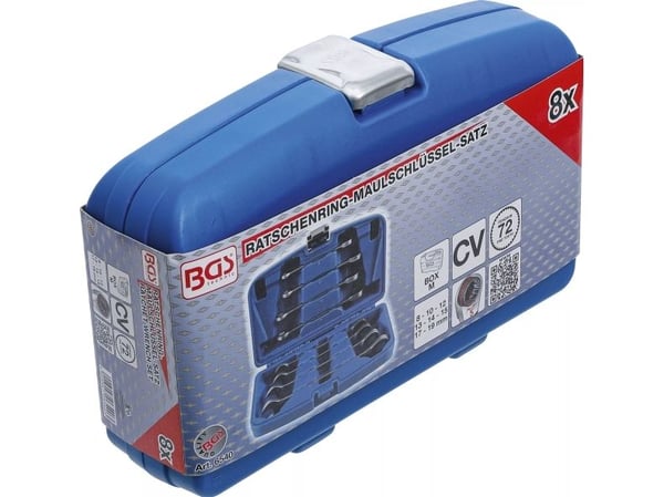 BGS technic Ratchet Combination Wrench Set, 1,47 kg