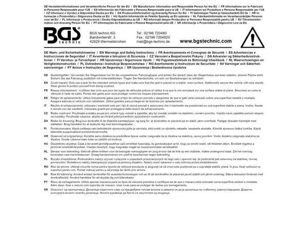 BGS technic Hydraulic Bottle Jack, 18162 mm, 18,2 kg