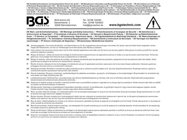 BGS technic Pry Bar Set, 2000 mm, 2 kg