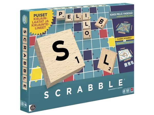 Spill Scrabble, Brettspill, Ord, 8 år, Familiespill