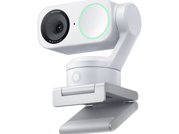 Insta360 Link 2 - Nettkamera - panorering / tipping - farge - 4096 x 2160 - lyd - H.264, MJPEG - DC 5 V