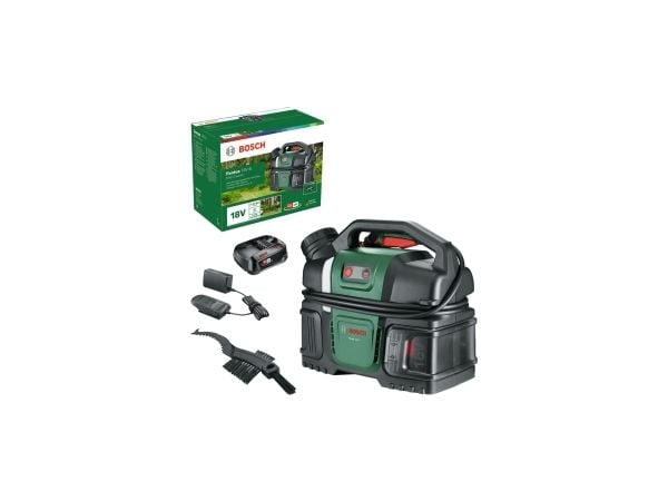Bosch Fontus 18V-6, Batteri, 2,7 m, 6 l, Grønn, 2,2 l/t, 20 stang - SOLO