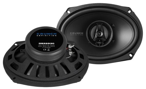 Crunch DSX6930, 3-veis, 300 W, 150 W, 4 O, 46 - 22000 Hz, Neodym