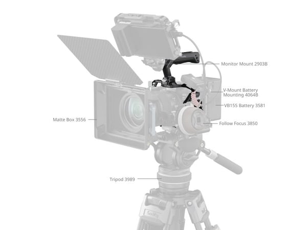 SmallRig 5957 HawkLock Quick Release Cage Kit for Canon EOS R6 Mark III / R6 Mark II