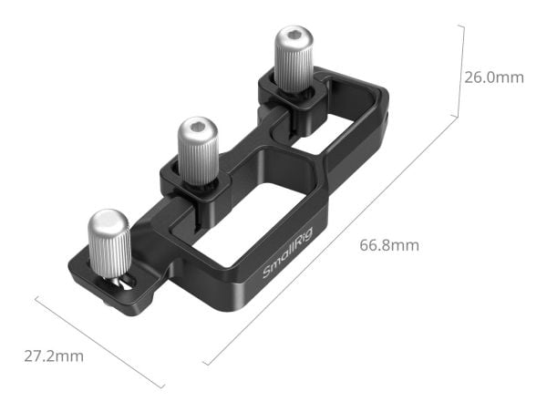 SmallRig 5969, Digitalt kamera, Svart, Aluminium, Rustfritt stål, 66,8 mm, 27,2 mm, 26 mm