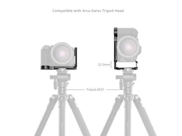 SmallRig 5962, Canon, EOS R6 Mark III / R6 Mark II / R5 Mark II, Sort, Aluminium, 135 g, 149,2 mm