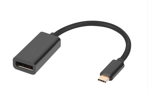 Microconnect MC-USBC-DPF1.2, DisplayPort, USB Type-C, Naaras, Uros, Suora, Suora