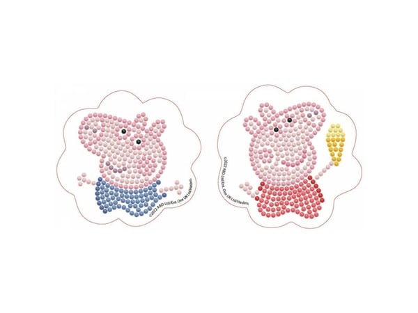 DIAMOND DOTS kreativt sett for tegning med diamanter Peppa Pig, DTZ10.010