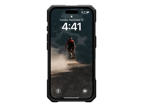 Urban Armor Gear Monarch, Etui, Apple, iPhone 16, 15,5 cm (6.1"), Svart