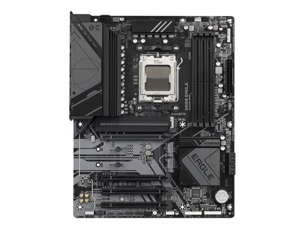 Gigabyte B650 EAGLE - Hovedkort - ATX - Socket AM5 - AMD B650 Chipset - USB-C 3.2 Gen 1, USB 3.2 Gen 2, USB 3.2 Gen 1 - Gigabit LAN - innbygd grafi...