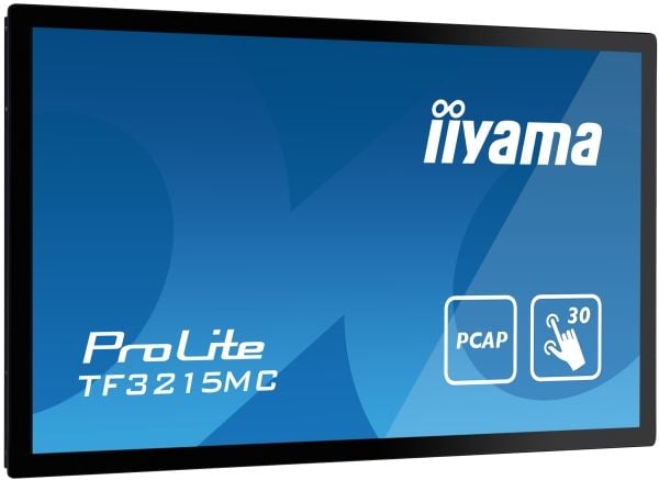 iiyama ProLite TF3215MC-B2 - LCD-skjerm - 31.5" - åpen ramme - berøringsskjerm - 1920 x 1080 Full HD (1080p) - VA - 500 cd/m² - 3000:1 - 8 ms - HDM...