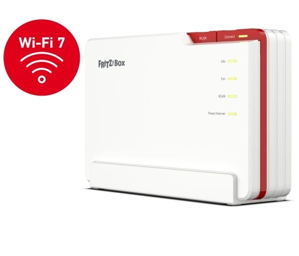 Box 5690 Pro, Wi-Fi 7 (802.11be), Kolmikaista (2,4 GHz/5 GHz/5 GHz), Ethernet LAN, Valkoinen, Pöytäreititin
