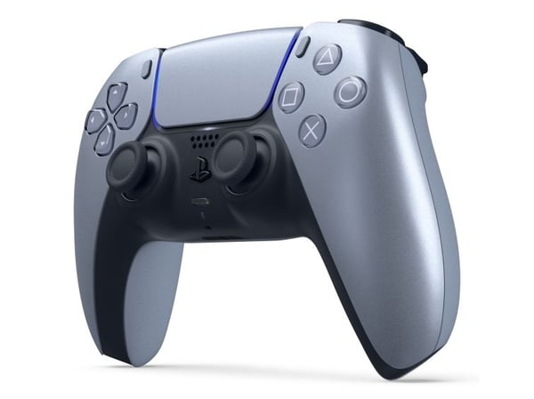 Sony DualSense - Spelkontroll - trådlös - Bluetooth - sterlingsilver - för Sony PlayStation 5