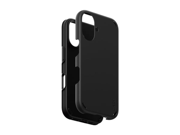 PanzerGlass CARE™ by ® Double Defense Case Black iPhone 16, Suojus, Apple, Apple - iPhone 16, musta