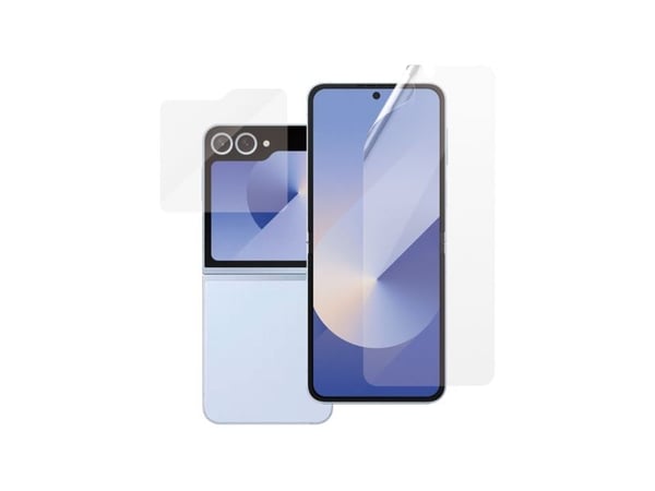 PanzerGlass SAFE. by ® Screen Protector Samsung Galaxy Z Flip6 | Glass & Film, Samsung, Samsung - Galaxy Z Flip6, Tørr påføring, Ripebestandig, Sjo...