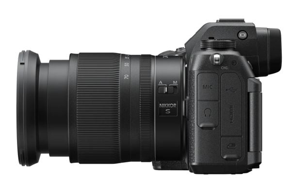 Nikon Z 6III, 24,5 MP, 6048 x 4032 piksler, CMOS, 6K Ultra HD, Berøringsskjerm, Svart