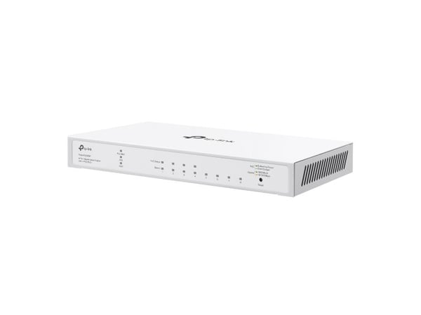 TP-Link FESTA FS308GP, Håndtert, Gigabit Ethernet (10/100/1000), Strøm over Ethernet (PoE), Rack-montering