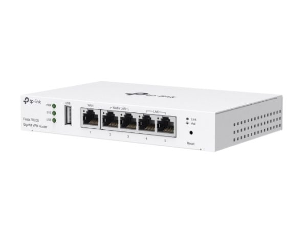 TP-Link Festa FR205, Ethernet WAN, 10 Gigabit Ethernet, 100 Gigabit Ethernet, Gigabit Ethernet, Hvit