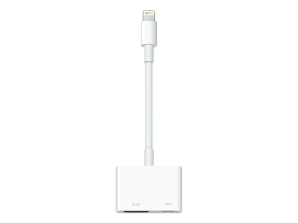 Apple Lightning Digital AV Adapter - Lightning-kabel - Lightning hann til HDMI, Lightning hunn