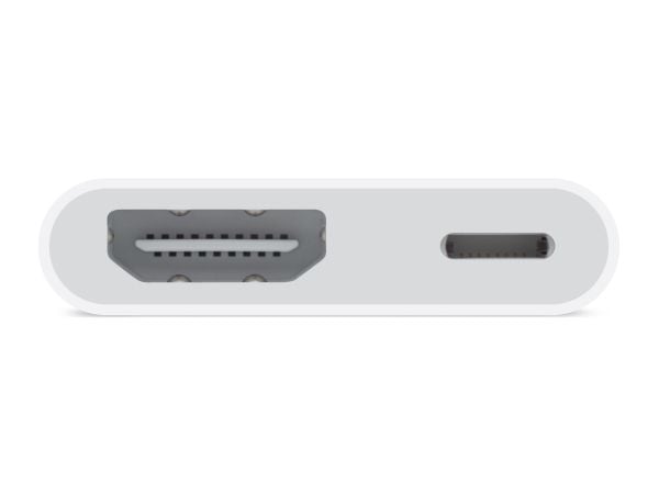 Apple Lightning Digital AV Adapter - Lightning-kabel - Lightning hann til HDMI, Lightning hunn