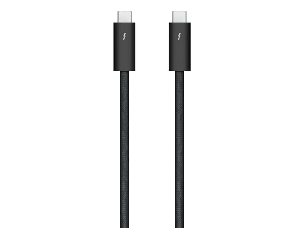 Apple Thunderbolt 4 Pro - Thunderbolt-kabel - USB-C (hann) til USB-C (hann) - USB 3.2 / USB4 / Thunderbolt 3 / Thunderbolt 4 / DisplayPort - 3 m - ...