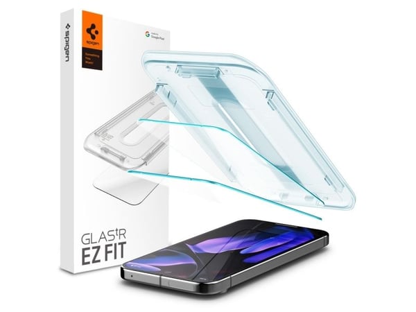 Spigen GLAS.tR EZ Fit - Skärmskydd för mobiltelefon - för Google Pixel 9, 9 Pro