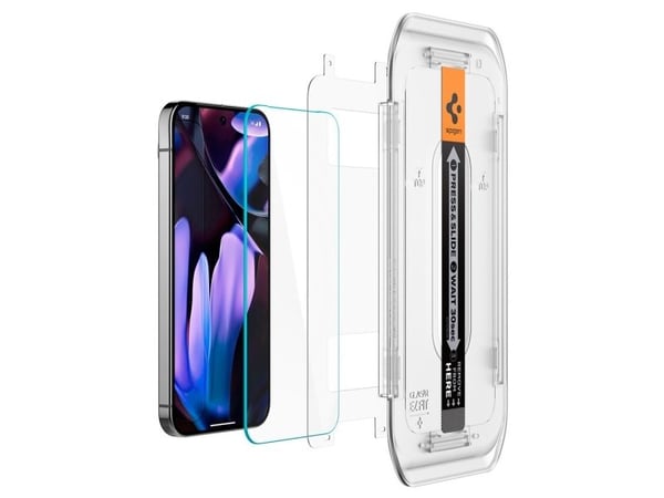 Spigen GLAS.tR EZ Fit - Skärmskydd för mobiltelefon - för Google Pixel 9, 9 Pro