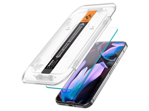 Spigen GLAS.tR EZ Fit - Skärmskydd för mobiltelefon - för Google Pixel 9, 9 Pro