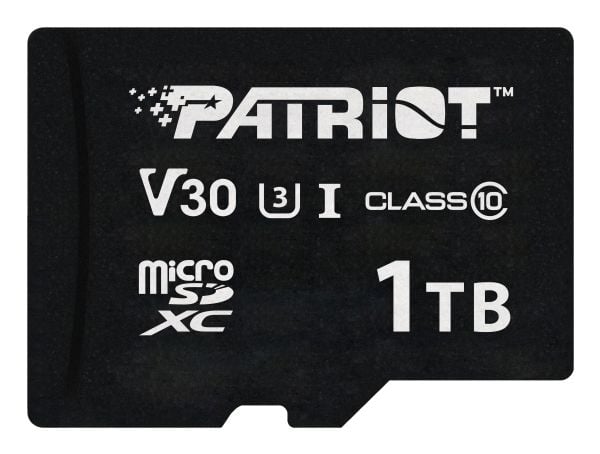 Patriot VX Series - Flashminnekort - 1 TB - Video Class V30 / UHS-I U3 / Class10 - microSDXC UHS-I U3