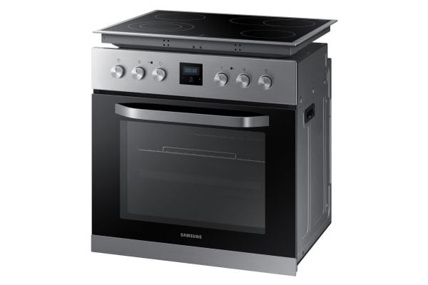 Samsung NB69R3301RS, Sonebasert induksjon, 4 zone(s), Glass-keramikk, Svart, Rotasjon, 59 cm