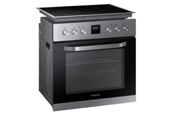 Samsung NB69R3301RS, Sonebasert induksjon, 4 zone(s), Glass-keramikk, Svart, Rotasjon, 59 cm