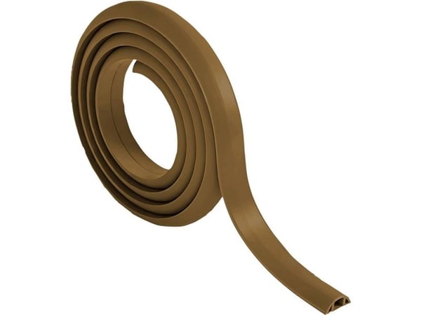 TRU COMPONENTS kaapelisilta 1570429 PVC ruskea Kanavien lukumäärä: 1 1800 mm Sisältö: 1,8 m