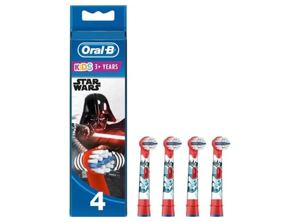 Oral-B Kids Star Wars, 4 stykker, Flerfarget, Stjerne Krig, 3 år, Blister
