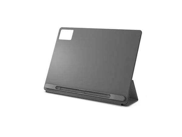 Lenovo - Flipomslag til tablet - polyuretaani (PU) - luna-grå - for Idea Tab Plus ZAG7, ZAGF; Tab K12 ZAGG, ZAGJ Tab K12 ZAGG, ZAGJ