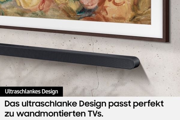 Samsung HW-S710GD - Soundbar - 3.1-kanals - trådlös - Bluetooth, Wi-Fi - 250 Watt - titansvart