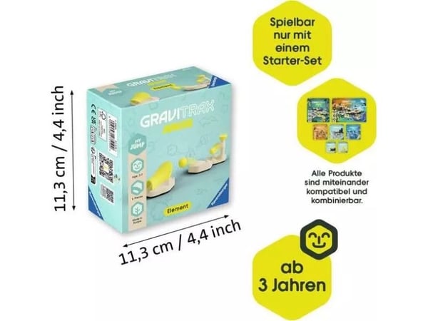 Ravensburger GraviTrax Junior Element Peng, Lekemarmorløp, 3 år