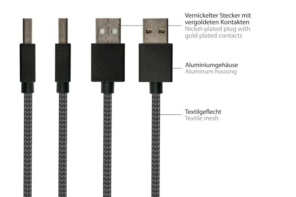 Good Connections USB 2.0-lade- og datakabel for iPhone/iPad/iPod USB-A-plugg til Lightning - Den høykvalitets og offisielt Apple-sertifiserte Light...
