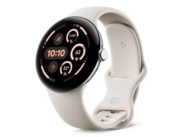 Google Pixel Watch 3, AMOLED, Kosketusnäyttö, 32 GB, Wi-Fi, GPS (satelliitti), 37 g