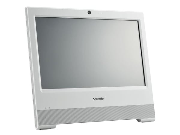 Shuttle XPC X50V9 - Barebone - alt-i-ett 1 x Celeron 7305 - RAM 0 GB - UHD Graphics - Gigabit Ethernet - monitor: LED 15.6" 1366 x 768 (HD) berørin...