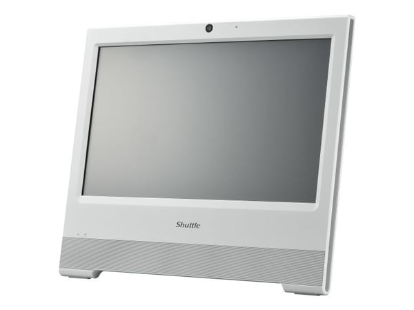 Shuttle XPC X50V9 - Barebone - alt-i-ett 1 x Celeron 7305 - RAM 0 GB - UHD Graphics - Gigabit Ethernet - monitor: LED 15.6" 1366 x 768 (HD) berørin...