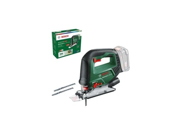 Bosch AdvancedSaw 18V-140, Toppgrep, Svart, Grønn, Aluminium, Stål, Tre, Aluminium, 3000 spm, 14 cm - SOLO