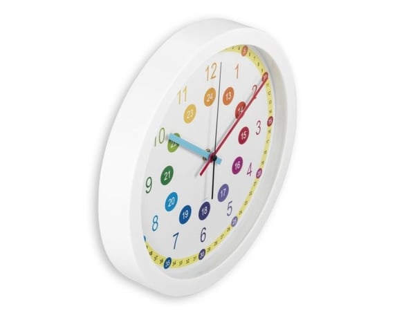 Hama 00222203, Vägg, Analog klocka, Circel, Multifärg, Plast, Glas