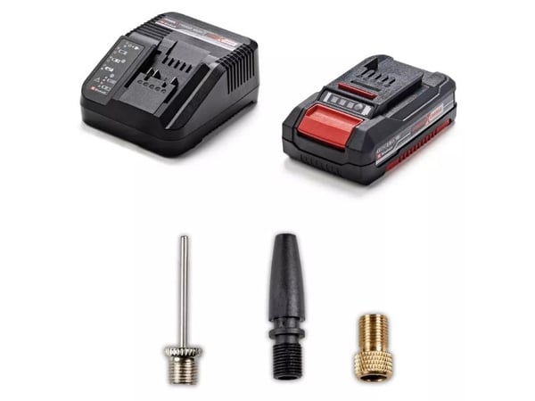 Einhell CE-AP 18+CE-CC, Universell, 11 stang, 670 l/min, Sort, Rød, Batteri, 18 V