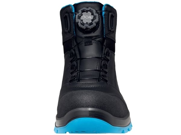 Uvex xenova BOA S1P, Unisex, Voksen, Vernestøvler, Sort, Blå, ESD, S1P, Hurtigsnører