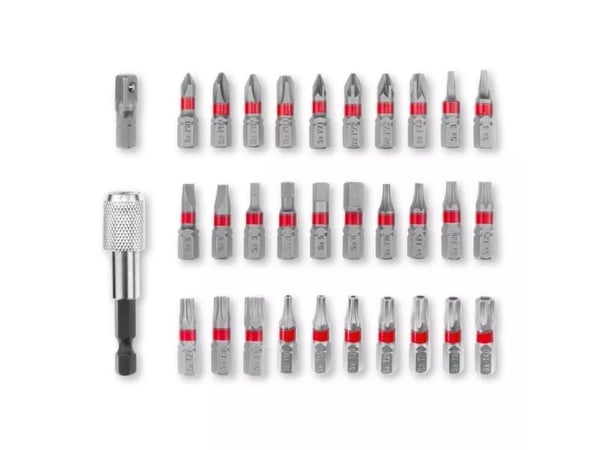 Einhell 49118693, 30 kpl, PH2, PZ3, 1/4", Hiiliteräs, 25 mm, 108 mm