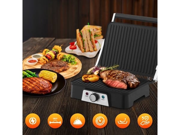 Extralink Smart Life Elektrisk Grill SJ-36 | Elektrisk grill | 2000W, Grill med temperaturkontroll Extralink Smart Life Elektrisk Grill SJ-36 | Elektrisk grill | 2000W, Grill med temperaturkontroll