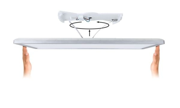Paulmann Atria, LED, 4000 K, 2300 lm, IP44, Tre