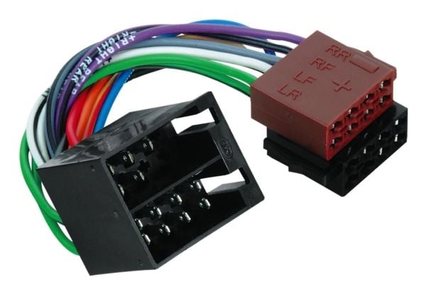 Hama 00185823, ISO-adapter, ISO 8-pin + ISO 5-pin, Mini ISO 6-pinner, Hankjønn, Hankjønn, Universell