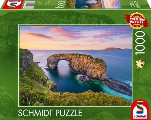Schmidt Spiele Palapeli PQ 1000 Suuri Pollet-merikaari, Irlandia G3