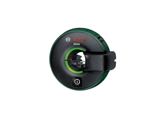Bosch Atino, 1,7 m, 270°, 630 - 650 nm (< 10 mW), Linjevater, Svart, Grønn, Batteri